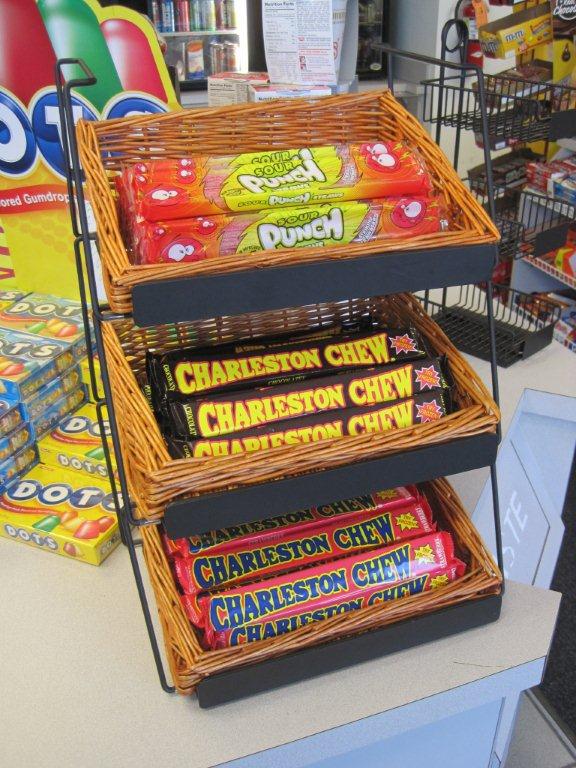 3 Tier Willow Basket Stacking Counter Display Choice Display