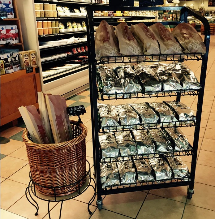 Adjustable 5 Shelf Bakery Wire Display Rack