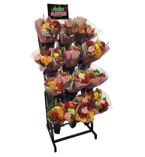 Mobile 12 Vase Floral Display