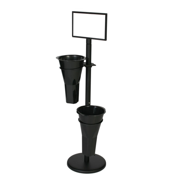 2 Vase Flower Stand Choice Display