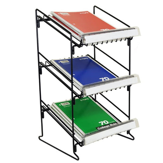3 Angled Shelf Wire Counter Display Choice Display