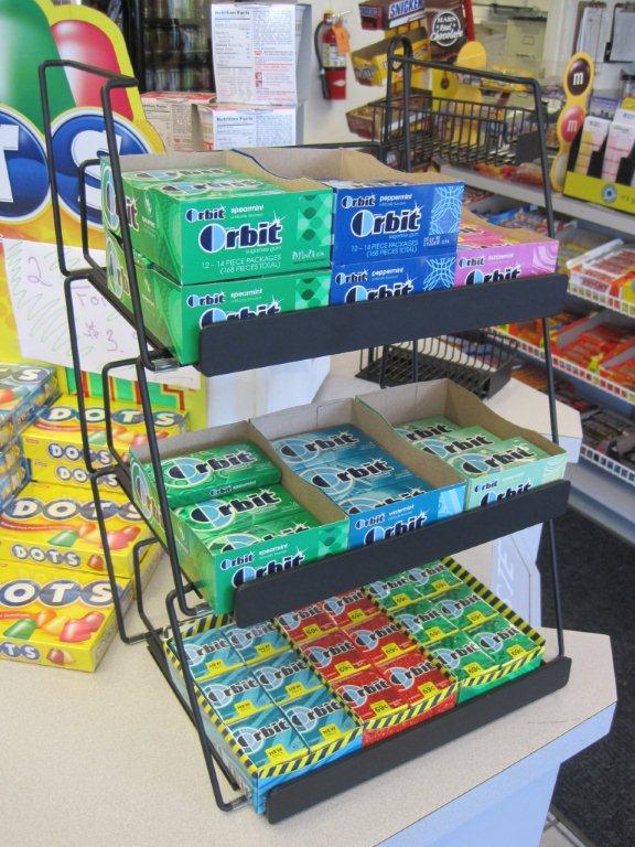 3 Tier Willow Basket Stacking Counter Display Choice Display