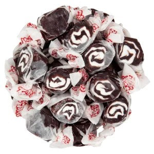 Black Licorice Swirl Salt Water Taffy - 10lbs